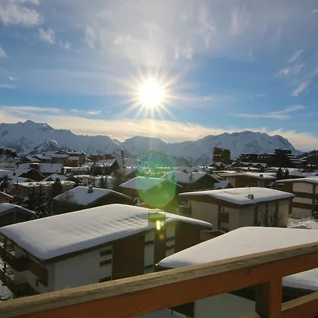 Appartement Cosy 2 Pieces, 6 Pers, Face Aux Pistes - Alpe D'Huez - Fr-1-405-33 Exterior photo